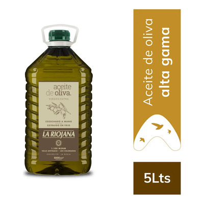 Aceite Oliva Virgen Extra Alta Gama X 5 Lt - La Riojana | Mismo precio en cuotas