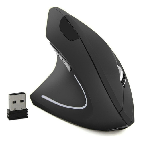 Mouse Vertical Zurdo Inalámbrico Ergonómico 2.4g