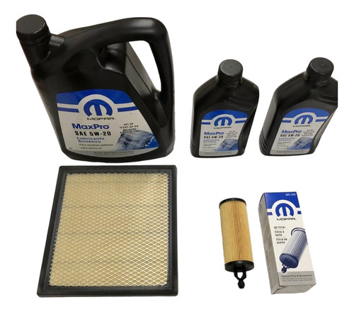 Kit Cambio De Aceite Filtros Jeep Cherokee 3.6 Mopar Originl