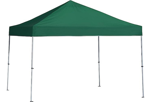 Toldo Plagable 2x2 Metalico Antioxidable Con Lona Araña Color Verde