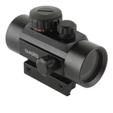 1x40 Red Dot Reflex Ajustável Sight Para Caça Ao Ar Livre