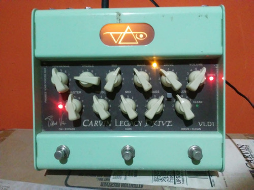 Pedal Para Guitarra Valvular Carvin Legacy Steve Vai