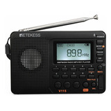 Radio Fm Am Sw Portátil Recargable Reproductor Mp3 Grabación