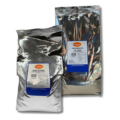 Bicarbonato De Sodio Y Acido Cítrico Grado Alimenticio 5 Kg | Envío gratis