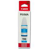 Botella Tinta Impresora Canon Pixma Gi-190 70ml - Cyan