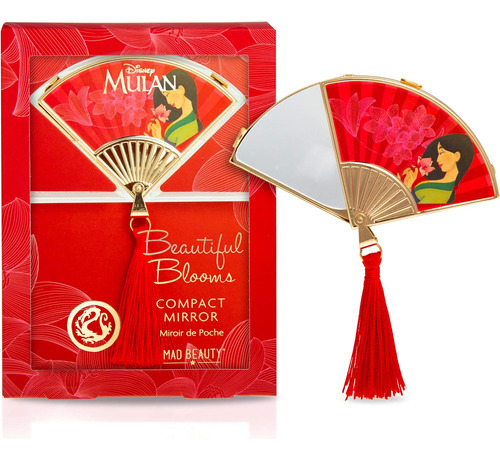 Mad Beauty Espejo Compacto Disney Mulan | Cosméticos Libres 