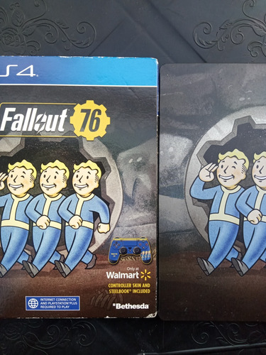Fallout 76 Ps4 Juego Físico Original Caja De Metal Edición 