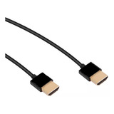 Cable Hdmi 50cm Ultra Fino (slim) Certificado 3d 4k Arc V2.0