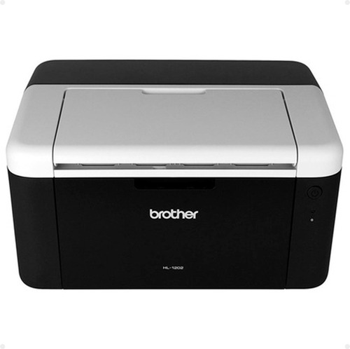Impressora Brother Hl-1202 Laser Monocromática 110v Cor Pret
