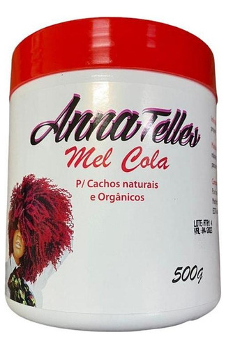 Mel Cola P/ Cachos Naturais E Orgânicos 500g Anna Telles