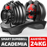 Halter Smart Dumbbell Ajustável Até 24kg Academia (usado)