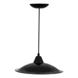 Luminária Pendente Retro Industrial Vintage Fl Cor Preto