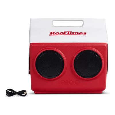 Hielera Igloo Con Bocinas Kooltunes Hielera Bocina Bluetooth Color Rojo\u002Fblanco | Envío gratis