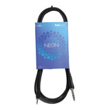 Cable Neon Kwc 3,5 Miniplug Stereo A Plug 6,5 De 3 Metros