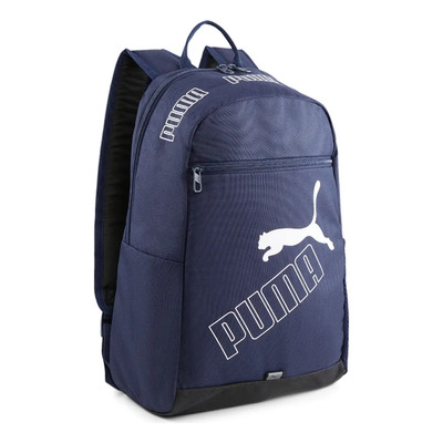 Mochila Puma Phase Backpack Ii Color Azul Diseño de la tela Liso | Envío gratis
