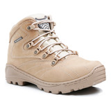 Bota Acero Advanced Couro Legitimo Animal Cano Curto Coturno Adventure Com Ca Caminhada Solado Costurado