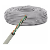 Rollo 100 Metros Cable Utp Cat5e Cctv Rj45 8 Hilos