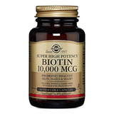 Unidad - Biotina 10,000 Mcg Cápsulas Vegetales
