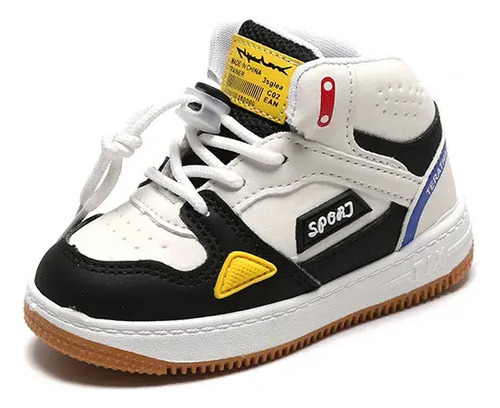 Zapatos Tenis Niña Niño Escolares Urbano Tallas 13 A 22 Bota