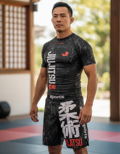 Chándal Deportivo Bjj Jiu Jitsu Gi Rashguard | Meses sin interés