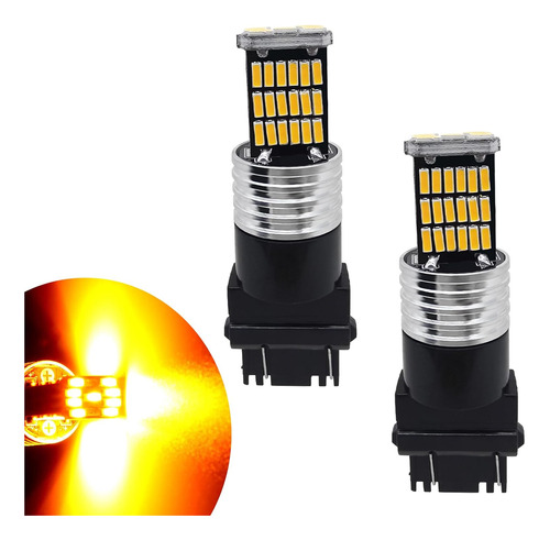 2 Luces Traseras Led 3157 Automotrices, Aleación De Pulgadax