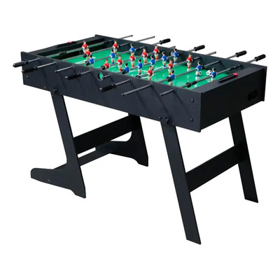 Mesa Futbolito Plegable Negro 4ft con Contador Level Kids 22 Jugadores | Meses sin interés