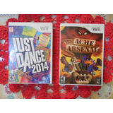 Just Dance 2014 + Looney Tunes Acme Arsenal Wii Wiiu