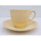 Dúo De Café Loza Inglesa Wood´s Ware Jasmine