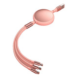 Cabo De Carregamento Três Conectores - Rápido Durável E