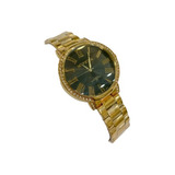Reloj Hombre Mujer Myikon Gold & Black De Oro Micronado