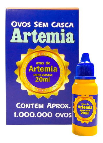 Maramar Ovos De Artemia 20ml S/ Casca