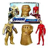 Marvel Guante Electrónico Ironman Y Thanos N.u.e.v.o.colecc 