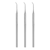 3 Desencravador Profissional N245 Pedicure Bisturi Estilete