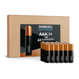 Duracell Optimum - Pilas Aaa, Paquete De 24 Unidades Triple 