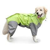 Impermeable Para Perros, Poncho Para Perros Con Capucha, Ver