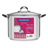 Olla Alta Tramontina Gourmet Acero Inoxidable 30cm C/asas C