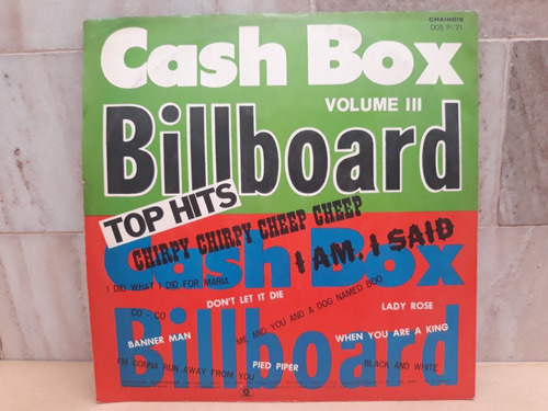 Cash Box Volume Iii-the London Choral 1971  Lp Vinil