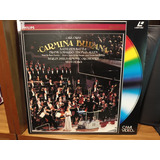 Carmina Burana-filarmonica De Berlin-seiji Ozawa-laser Disc