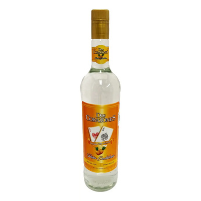 Licor Con Agave Dos Corazones Piña Enchilada 1000 Ml | MercadoLibre