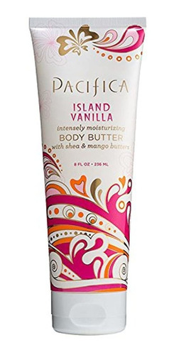 Tubo De Mantequilla Corporal De Vainilla, 8 Fl Oz.