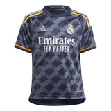 Camiseta Visitante Real Madrid 23/24 Para Niños Ib0000 Adida