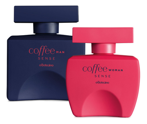 Kit Coffee Sense Desodorante Colônia Woman 100ml + Man 100ml