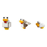 Lego Minifigura - Minecraft Chicken Animals Combo (21140) Pe