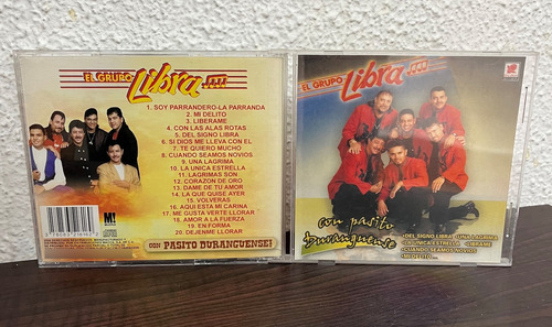 Cd Original Grupo Libra Con Pasito Duranguense