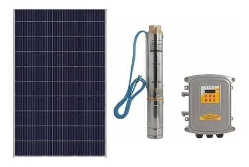 Kit Bomba Solar Connera 2 Hp 60 Mts + 6 Paneles Solares 545w