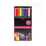 Prismacolor Junior 12 Colores Profesionales Unipunta 4.0mm