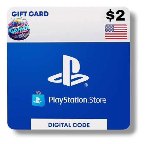 Playstation Psn 2 Usd Región Usa (entrega Inmediata)