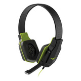 Fone Headset Gamer Microfone P2 Preto/verde Multilaser Ph146