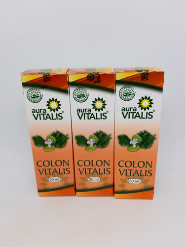 Pack 3 Colon Vitalis Gastritis Y Mala Digestión