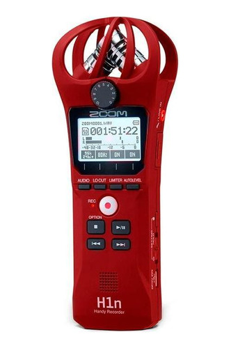 Zoom H1nr Grabadora De Audio Portátil Micrófonos Xy Estéreo 